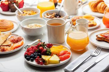Breakfast buffet