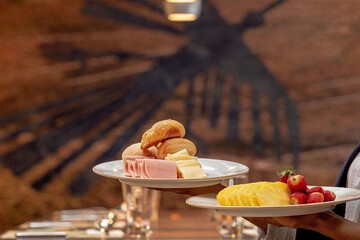 Breakfast area
