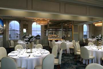 Indoor wedding