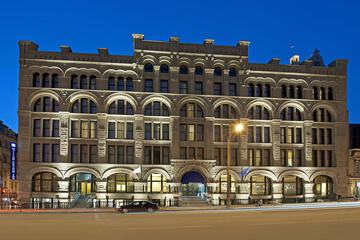 Front of property - evening/night