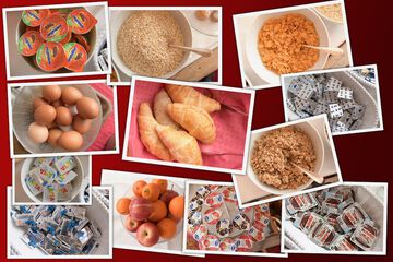 Breakfast buffet