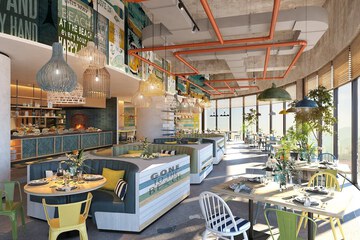 Breakfast buffet