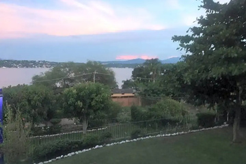 outside