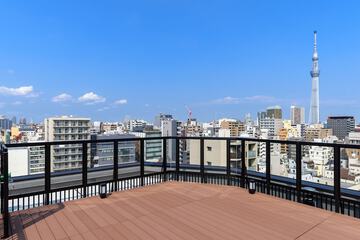 Rooftop terrace