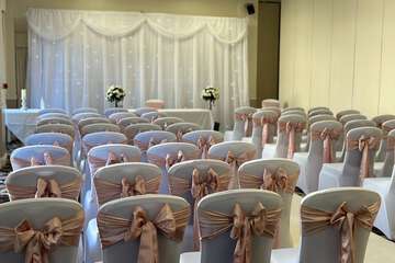 Indoor wedding