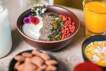 Breakfast buffet