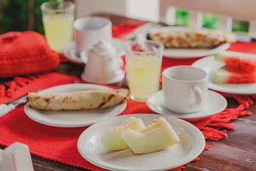 Breakfast area