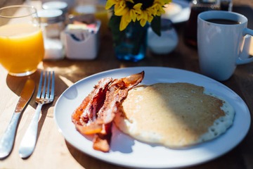 Breakfast area