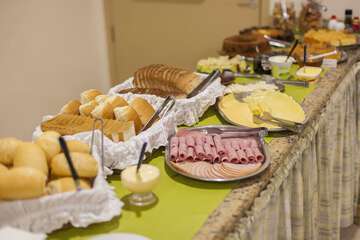 Breakfast buffet