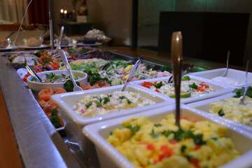 Breakfast buffet