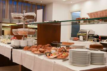 Breakfast buffet