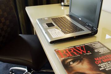 In-room business center