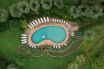 Rooftop pool