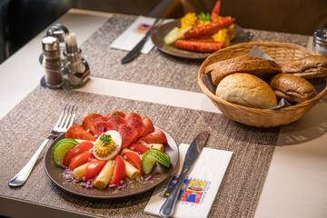 Breakfast buffet