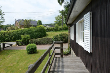 outside