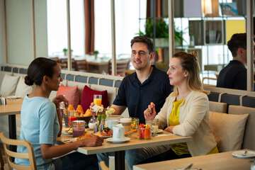 Breakfast area