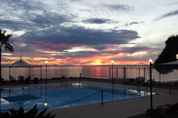 Rooftop pool