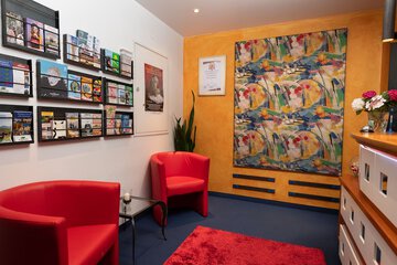 Lobby sitting area