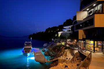 Front of property - evening/night