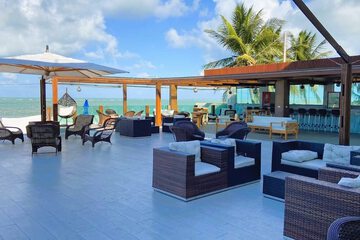 Poolside bar