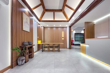 Interior entrance