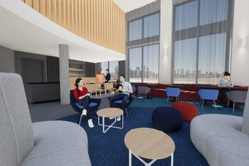 Lobby sitting area