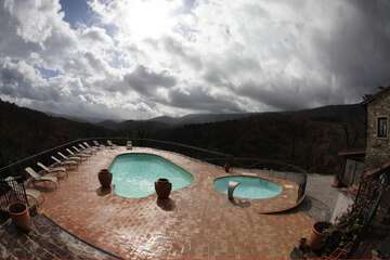 Rooftop pool