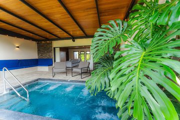 Private spa tub