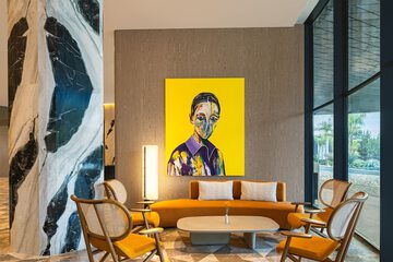 Lobby sitting area