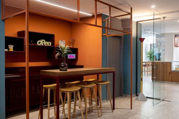 Lobby sitting area