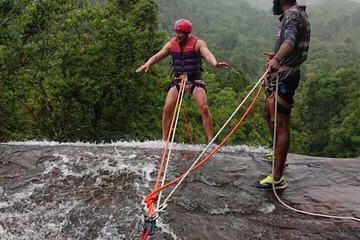 Outdoor rock climbing