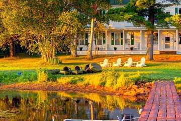 Front of property - evening/night