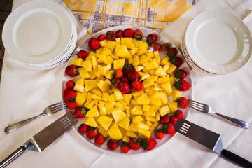 Breakfast buffet