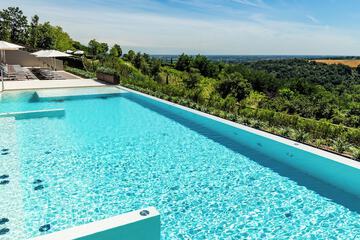 Rooftop pool