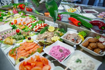 Breakfast buffet