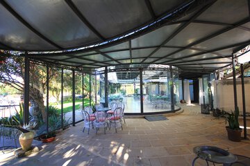 Interior entrance