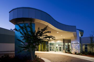 Front of property - evening/night