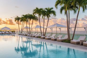 Rooftop pool