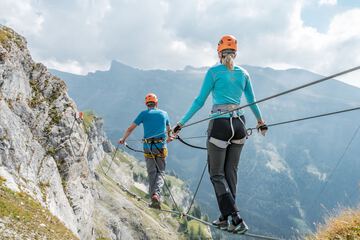 Outdoor rock climbing