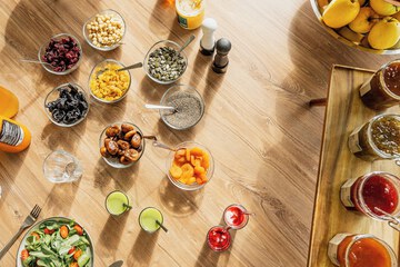 Breakfast buffet