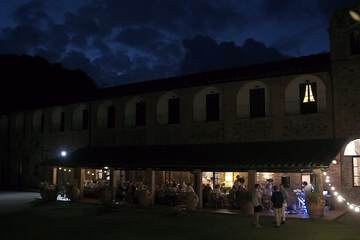 Front of property - evening/night