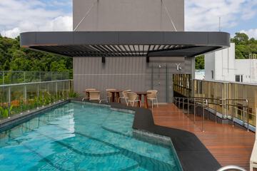 Rooftop pool