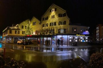 Front of property - evening/night