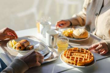 Breakfast area