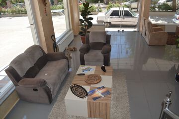 Lobby sitting area