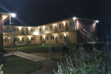 Front of property - evening/night