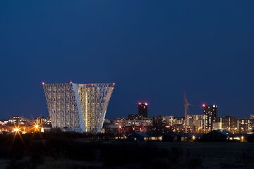Front of property - evening/night