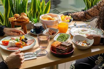 Breakfast area
