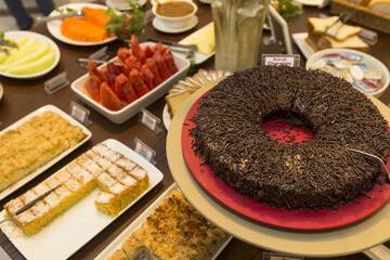 Breakfast buffet