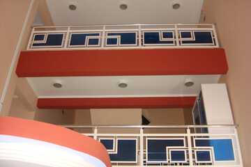 Handrails in stairways